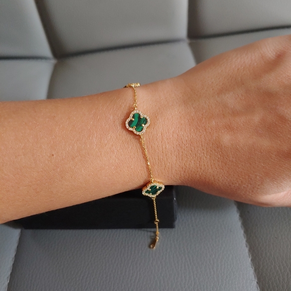 Rachel zoe clover bracelet new arrivals